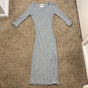 Brand new grey midi dress!